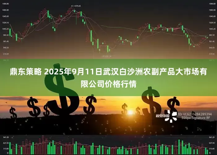 鼎东策略 2025年9月11日武汉白沙洲农副产品大市场有限公司价格行情